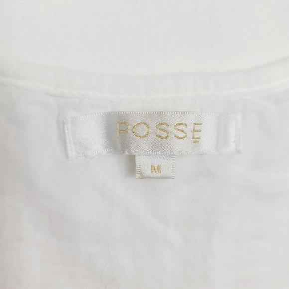 POSSE white slip gauze baby doll dress - Picture 7 of 8